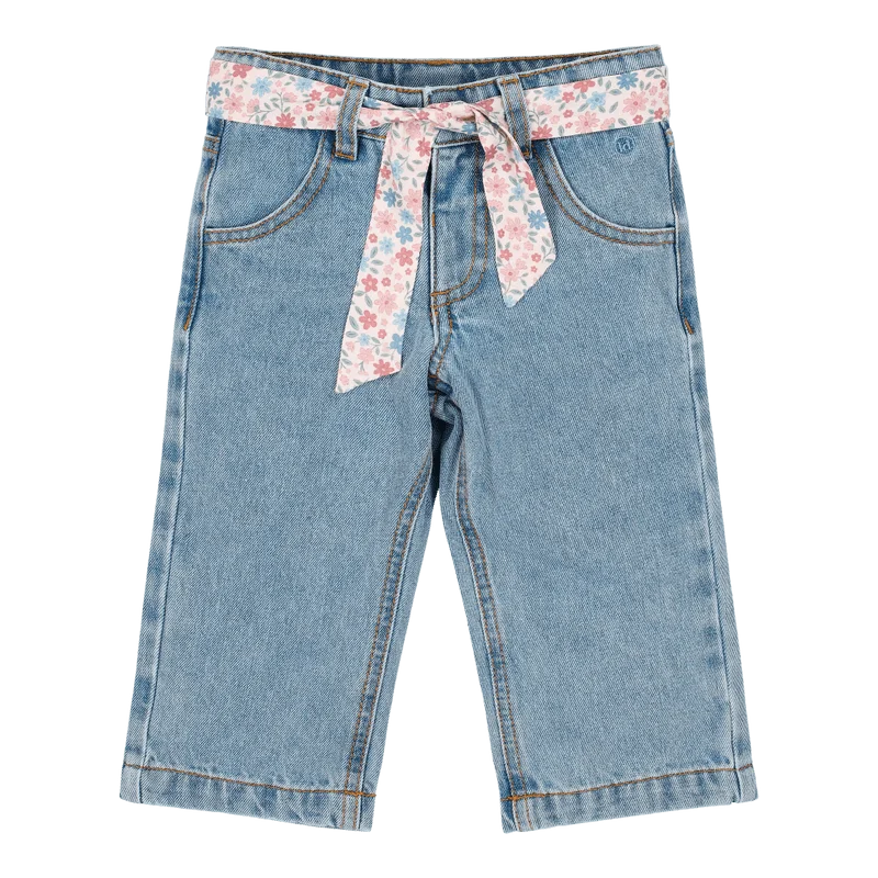 Детски Панталон с Коланче Denim