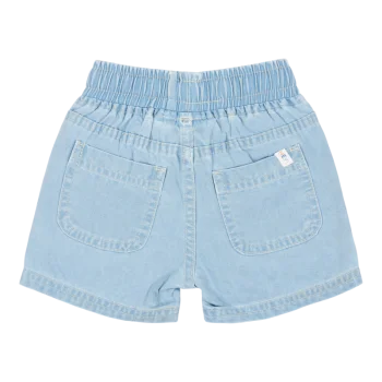 Детски Къс Панталон Denim Blue