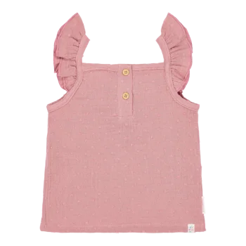 Детски Топ с Къдрички Pink Blush