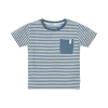 Детска Тениска с Къс Ръкав и Джобче Indigo Sand Stripe