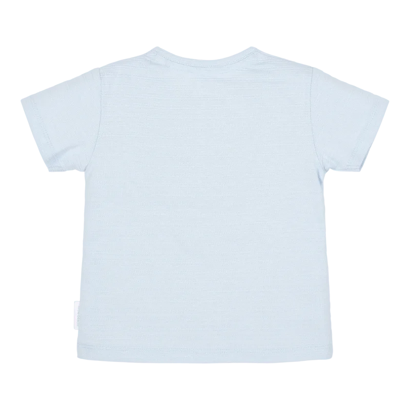 Детска Тениска с Къс Ръкав и Джобче Light Blue