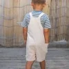 Детска Тениска с Къс Ръкав и Джобче Indigo Sand Stripe
