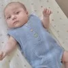 Бебешко Боди без Ръкав Stone Blue
