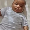 Бебешка Тениска с Къс Ръкав и Джобче Baby Blue