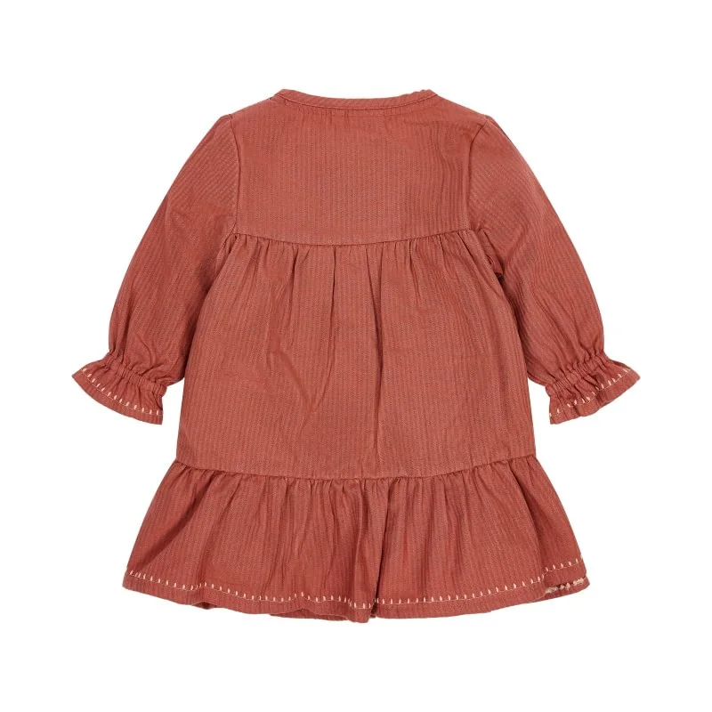 Рокля с Дълъг Ръкав Safari Deep Berry