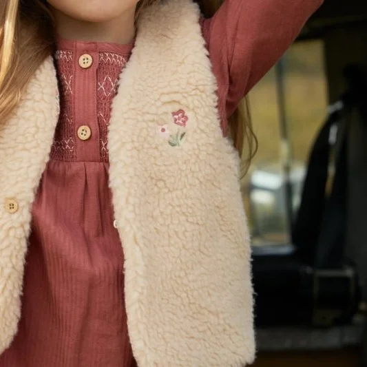 Рокля с Дълъг Ръкав Safari Deep Berry