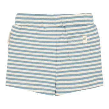 Бебешки Къс Панталон Stone Blue Stripe