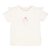 Бебешка Тениска с Къс Ръкав White