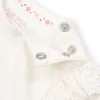 Бебешка Тениска с Къс Ръкав White