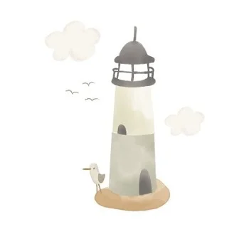 Плакат Sailors Bay White