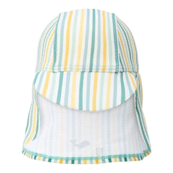 Бебешка Шапка с Протектор за Врат Stripes Multi Colour