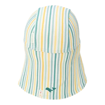 Бебешка Шапка с Протектор за Врат Stripes Multi Colour