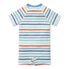 Бебешки Цял Бански Костюм с Къс Ръкав Stripes Multi Colour