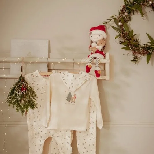 Бебешка Коледна Пижама от Две Части Little Christmas