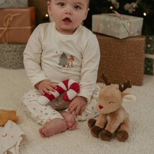 Бебешка Коледна Пижама от Две Части Little Christmas