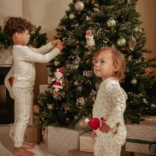Бебешка Коледна Пижама от Две Части Little Christmas