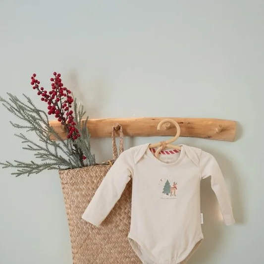 Сет от 2бр. Боди с Дълъг Ръкав Little Christmas