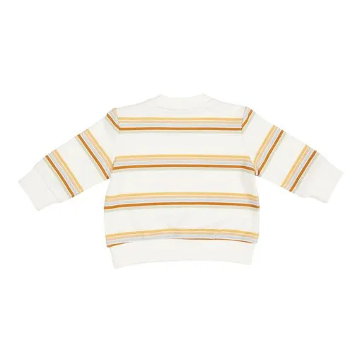 Суитшърт на Дебели Райета Vintage Sunny Stripes