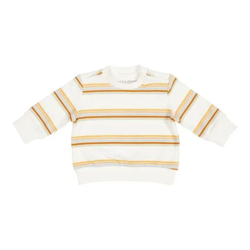 Суитшърт на Дебели Райета Vintage Sunny Stripes