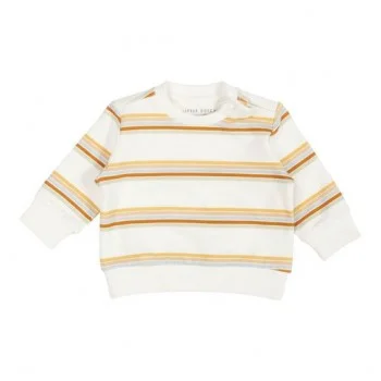Суитшърт на Дебели Райета Vintage Sunny Stripes