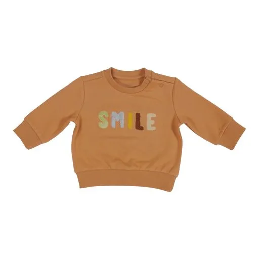 Суитшърт Smile Almond