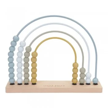 Дървено Сметало Дъга Abacus Blue