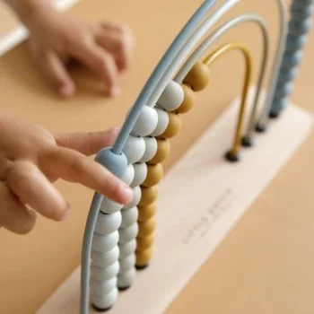 Дървено Сметало Дъга Abacus Blue