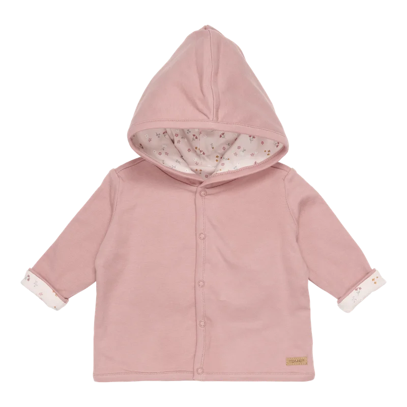 Бебешко Двустранно Яке Little Pink Flowers