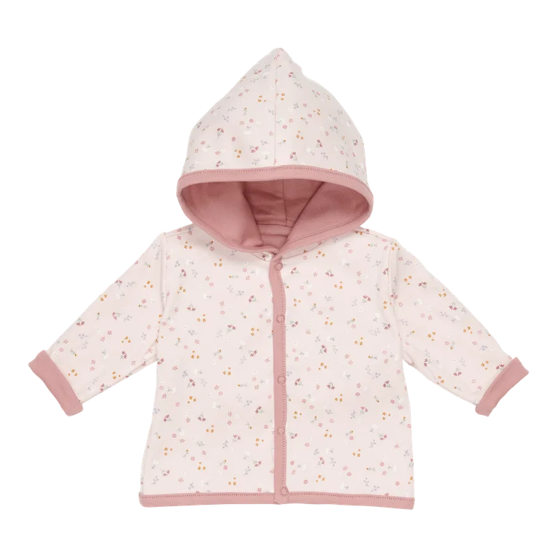 Бебешко Двустранно Яке Little Pink Flowers