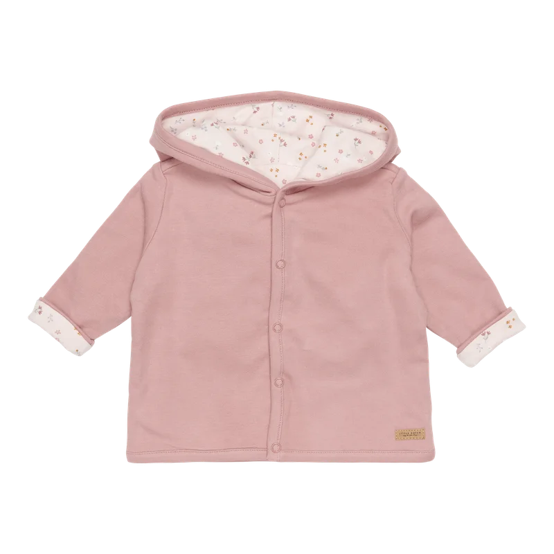 Бебешко Двустранно Яке Little Pink Flowers