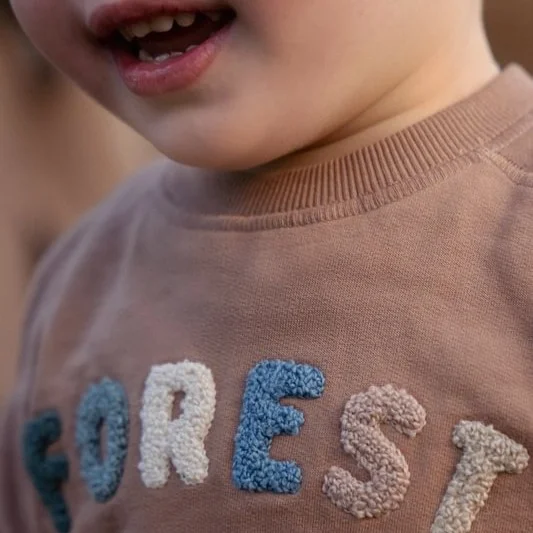Детски Суитшърт Forest Brown