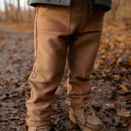 Детски Панталон Brown