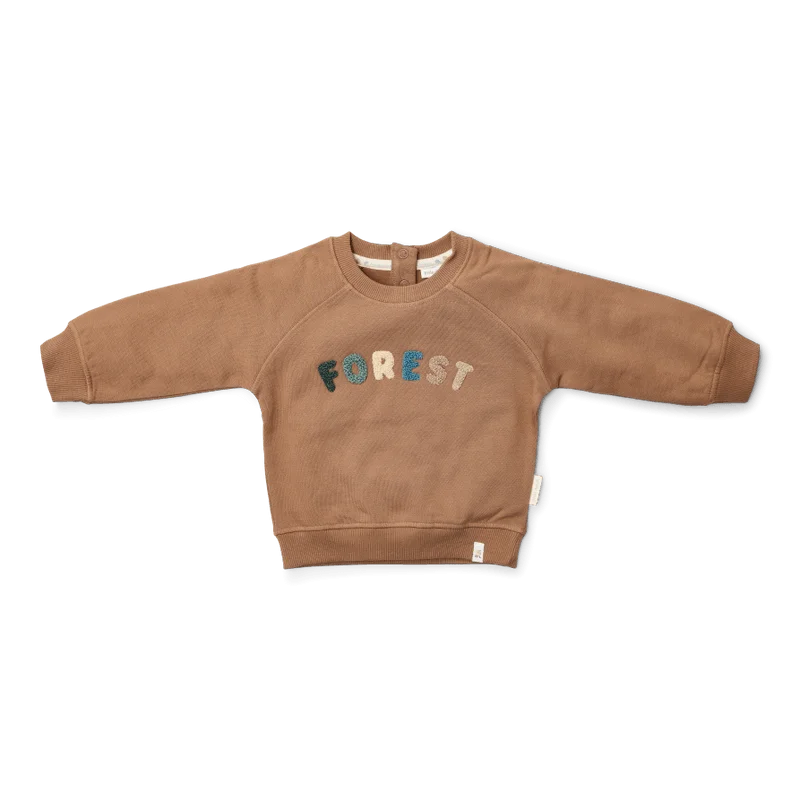 Детски Суитшърт Forest Brown
