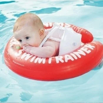 Червен Обучителен Пояс SWIMTRAINER Classic (0-4 години)