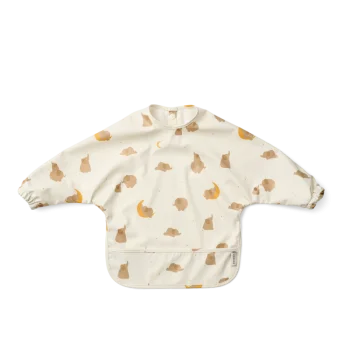 Водоустойчив Лигавник с Дълги Ръкави Elephant / Creme de la creme