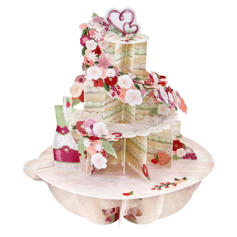 Картичка POP UP Pirouettes Cut the Cake