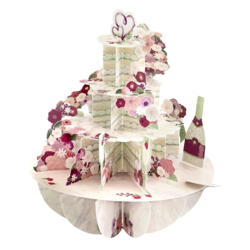 Картичка POP UP Pirouettes Cut the Cake