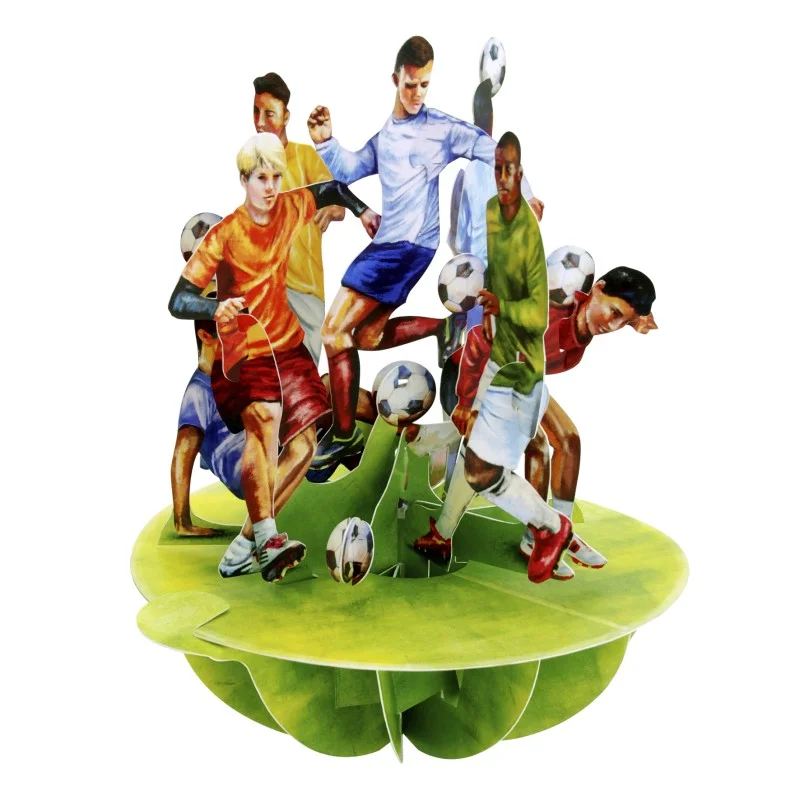 Картичка POP UP Pirouettes Soccer