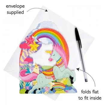 Картичка POP UP Pendulum - Unicorn        