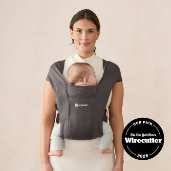Ергономична раница Ergobaby Embrace Soft Air Mesh Heather Grey до 11 кг.