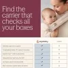 Ергономична раница Ergobaby Embrace Soft Air Mesh Blue до 11 кг.