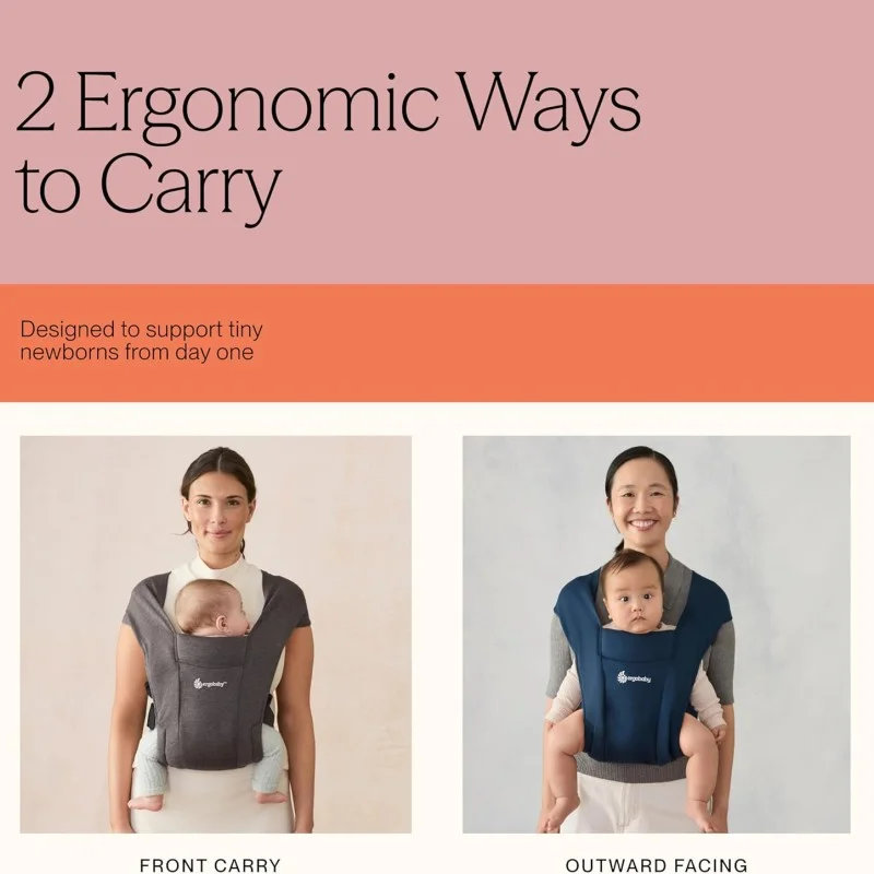 Ергономична раница Ergobaby Embrace Soft Air Mesh Blue до 11 кг.