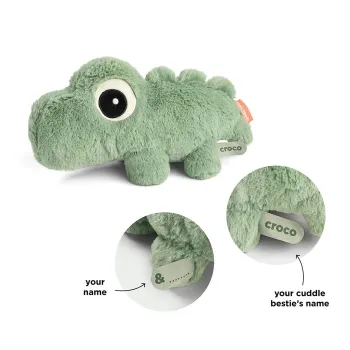 Мека Играчка за Гушкане  Croco Green 28 cm 
