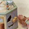 Дървен хексагон с активности - Safari Friends