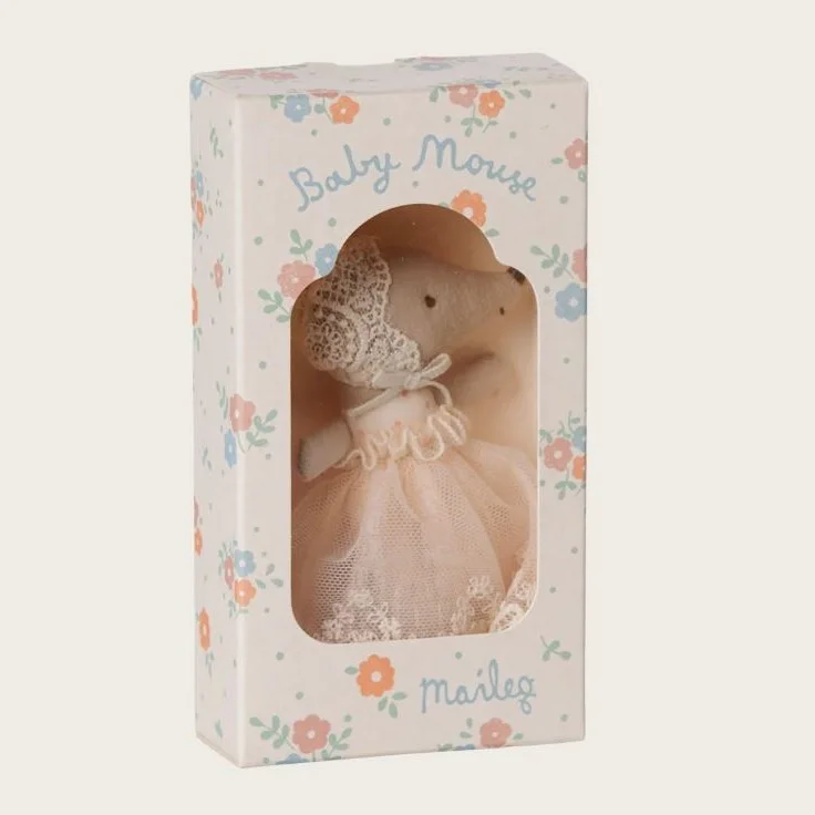 Бебе Мишле в Рокля - Powder, Maileg