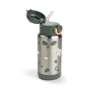 Термо Бутилка със Сламка Tiny Trails Green 340 мл