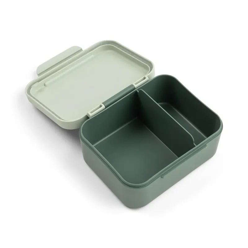 Мини Кутия за Обяд с Разделения Tiny Trails Green с Вилички
