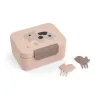 Мини Кутия за Обяд с Разделения Tiny Farm Powder с Вилички