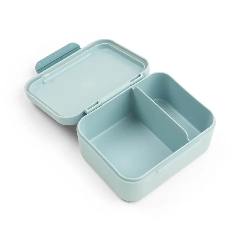 Мини Кутия за Обяд с Разделения Tiny Farm Blue с Вилички