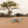 Дървена Играчка за Дърпане Крокодил Safari Friends